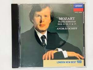 即決CD ANDRAS SCHIFF / MOZART PIANO SONATAS VOL.11 8 15 & 10 / アンドラーシュ・シフ Z12