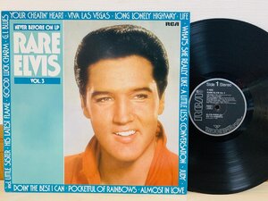 即決LP 独盤 RARE ELVIS Vol.3 エルヴィス・プレスリー レコード ドイツ盤 Made in Germany PL 89051 L20