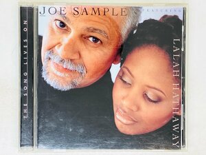 即決CD JOE SAMPLE / LALAH HATHAWAY ジョー・サンプル レイラ・ハザウェイ THE SONG LIVES ON VACM-1139 L05