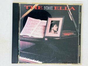 即決CD エラ・フィッツジェラルド ELLA FITZGERALD / THE INTIMATE ELLA ポース・スミスの伴奏 Z20