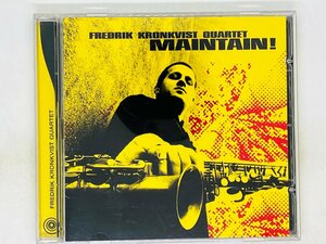 即決CD FREDRIK KRONKVIST QUINTET / MAINTAIN / フレドリック・クロンクヴィスト JAZZ ジャズ CTV36511 Z20