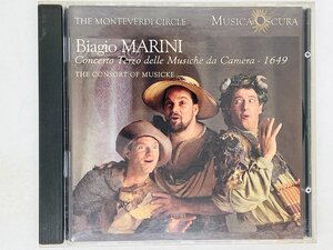 即決CD BIAGIO MARINI / ビアージョ マリーニ / Concerto Terzo delle Musiche da Camera サンマルコ寺院系 Z32