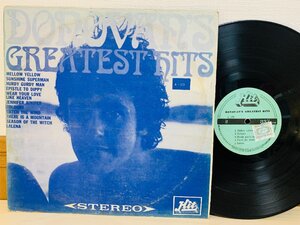 即決LP 韓国盤 DONOVAN'S GREATEST HITS / ドノヴァン グレイテスト・ヒット KOREA レコード L 173 L18