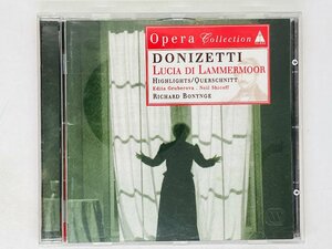 即決CD DONIZETTI Lucia di Lammermoor / Romantic Opera オペラ Z13