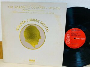即決LP ウラディミール・ホロヴィッツ ゴールデン・ジュビリー・リサイタル The Horowitz Concerts 1977 1978 RVC-2163 L25