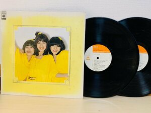 即決2LP キャンディーズ ベスト 昭和アイドル レコード 国内盤 38AH 213 L24