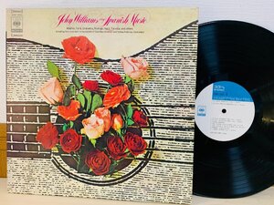 即決LP ジョン・ウィリアムス スパニッシュ・リサイタル JOHN WILLIAMS PLAYS SPANISH MUSIC レコード SONC-10431 L24