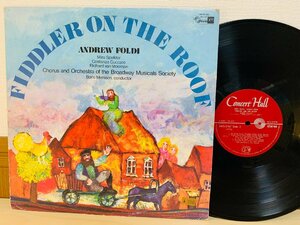 即決LP ミュージカル 屋根の上のヴァイオリン弾き JERRY BOCK / JOSEPH STEIN / FIDDLER ON THE ROOF SMS-2767 L23