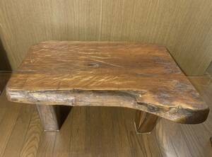 ◆天然木　一枚板　ローテーブル　分机　無垢材　