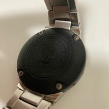 A_DSC0004【100円～】CITIZEN シチズン 電波ソーラー A412-T005390 エコドライブ☆箱付【中古品（保管品/現状品）ジャンク品_画像9