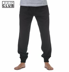 プロクラブ PRO CLUB コンフォート ジョガー スウェットパンツ Sweat pants164AB (9oz) ブラック 黒 サイズ XL