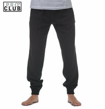 プロクラブ PRO CLUB コンフォート ジョガー スウェットパンツ Sweat pants164AB (9oz) ブラック 黒 サイズ XL_画像1