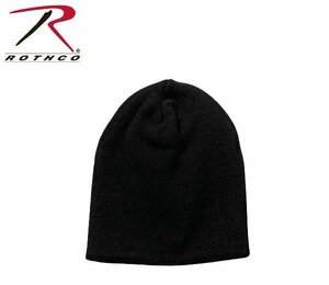 ロスコ ニット ビーニ ショートビーニー Rothco Deluxe Acrylic Skull Cap ブラック 黒