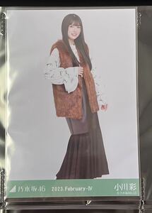 乃木坂46 小川彩 2023 February Ⅳ ファーベスト 生写真　検)ヒキ