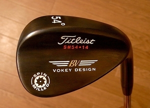 【54-14】VOKEY スピンミルド OIL CAN オイルカン ガンブルー S200 ψf662