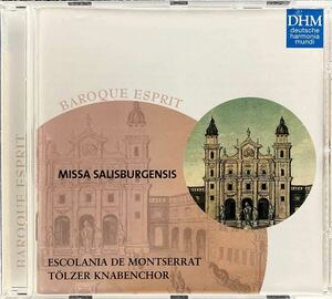 CD/ ザルツブルク・ミサ / モンセラット・エスコラーニァ、テルツ少年合唱団、コレギウム・アウレウム合奏団