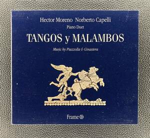 CD/ タンゴとマランボ～ピアノ・デュオによるピアソラ、ヒナステラの作品集 / モレーノ(P)、カペッリ(P)