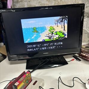 TURTLES ザ マンハッタン プロジェクト ファミコンソフト 動作確認済みの画像4