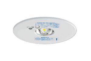 LED非常灯専用形 中天井用 5000K リモコン自己点検機能付 電池内蔵形 調光不可 LEDEM30223M