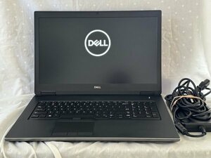 訳有り Dell Precision 7730 FHD 17.3インチ Intel Xeon E-2176M 2.7Ghz DDR4-3200 32GB 512GB nVME Quadro P5200 16GB AC付属