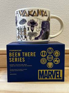 スターバックス マーベル Wakanda Starbucks Mug Been There Series Black Panther: Wakanda Forever 414ml