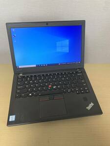 中古動作品Lenovo thinkpad X270 i3-7100U 4Gメモリ 128G SSD