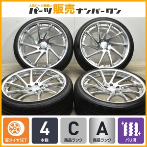 【人気 コンケイブ】WORK グノーシス CVS 21in 10J +40 PCD114.3 ヨコハマ AVID ENVigor 245/35R21 2022年製 アルファード ヴェルファイア