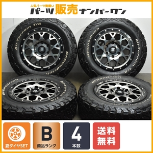 【バリ溝 人気ホイール】エクストリームJ XJ04 16in 6.5J +38 PCD139.7 BFグッドリッチ All-Terrain T/A KO2 LT 215/70R16 ハイエース