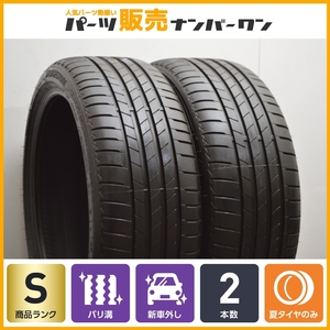 【新車外し ランフラット BMW承認】ブリヂストン トランザ T005 225/40R19 2本セット F30 F31 F34 G20 G21 F32 F33 F36 G22 G23 ☆ RSC