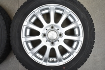 【程度良好品】ラストラーダ 14in 4.5J +45 PCD100 ダンロップ ウインターマックス WM01 155/65R14 N-BOX ONE デイズ スペーシア ワゴンR_画像4