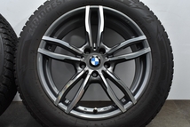 【程度良好品】MAK ルフト FF 18in 8J +30 PCD112 ブリヂストン ブリザック DM-V3 225/60R18 BMW X3 X4 純正サイズ スタッドレス 交換用_画像6