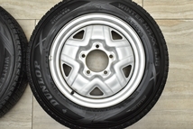 【バリ溝】スズキ ジムニー 純正 16in 5J +22 PCD108 ダンロップ ウインターマックス SJ8 175/80R16 スタッドレス JA11 JA22 JB23 JB64_画像4