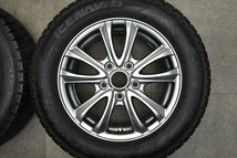 【美品】シビラネクスト 15in 6J +53 PCD114.3 グッドイヤー アイスナビ6 195/65R15 ノア ヴォクシー ステップワゴン プレマシー 送料無料_画像3