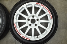 【シビック アコードに】RMP RACING GR12 17in 7J+48 PCD114.3 2021年製 グッドイヤー 205/50R17 GU インプレッサハッチバック C27 セレナ_画像4