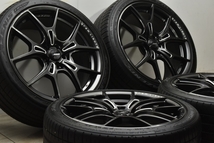 【86 BRZなどに】RAYS グラムライツ 57FXZ 18in 8J +45 PCD100 ファンケン アゼニス FK510 225/40R18 プリウス インプレッサ レガシィ_画像2