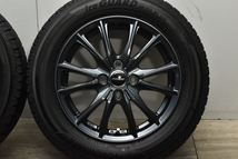 【バリ溝】WAREN 15in 5.5J +45 PCD100 4穴 ヨコハマ アイスガード IG50+ 185/65R15 アクア ヤリス ノート デミオ MAZDA2 送料無料_画像6