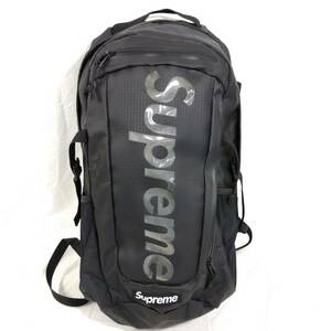 【美品】シュプリーム Supreme バックパック リュック 黒【ブランド バッグ 大人気 ブラック ボックスロゴ BACKPACK Black お洒落 】13