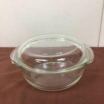 パイレックス 耐熱ガラス 岩城 ガラス　PYREX キャセロール　大1個　中2個_画像3