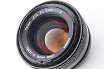 美品級★レア［O］マーク！Canon キヤノン FD 55mm F/1.2 S.S.C. SSC Lens キヤノンマニュアルフォーカス 単焦点 大口径 レンズ_画像10