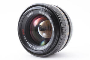 美品級★レア［O］マーク！Canon キヤノン FD 55mm F/1.2 S.S.C. SSC Lens キヤノンマニュアルフォーカス 単焦点 大口径 レンズ