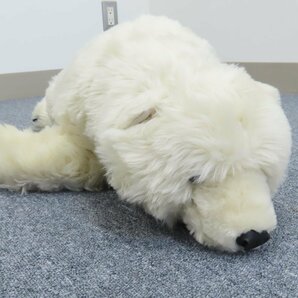 DITZ/ディッツ ポーラーベア 全長：約70cm designed Animals シロクマ 白熊 しろくま ぬいぐるみ 人形の画像3