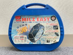 MILZ EASY/ミルツ・イージー★スノーチェーン 269(ML269) スイス生まれのタイヤチェーン 金属チェーン 現状品 カー用品