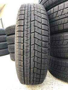 155/65R13 ヨコハマ iceGUARD iG60 2022年製造 スタッドレスタイヤ 1本 イボ付き バリ山 ライフ ゼスト モコ ☆