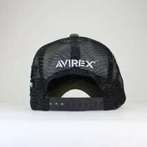 アヴィレックス AVIREX SPACE PROJECT メッシュキャップ カーキ 帽子 メンズ レディース 新作 春夏 トレンド_画像3