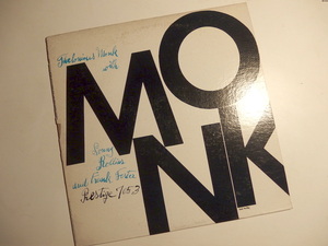 名盤 セロニアス・モンク Thelonious Monk with Sonny Rollins and Frank Foster Monk