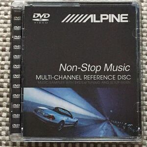 ALPINE マルチチャンネル リファレンス ディスク Non-Stop Music MULTI-CHANNEL REFERENCE DISC