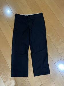 Dickies ワークパンツ 874 36 28 ブラック　黒