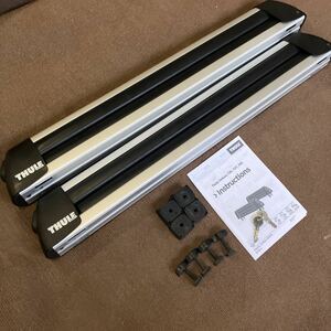 THULE Deluxe 727 デラックスTH727 スキー/スノーボードアタッチメント【スキー6セットorスノーボード4セット】ウイングバー、エアロバー用