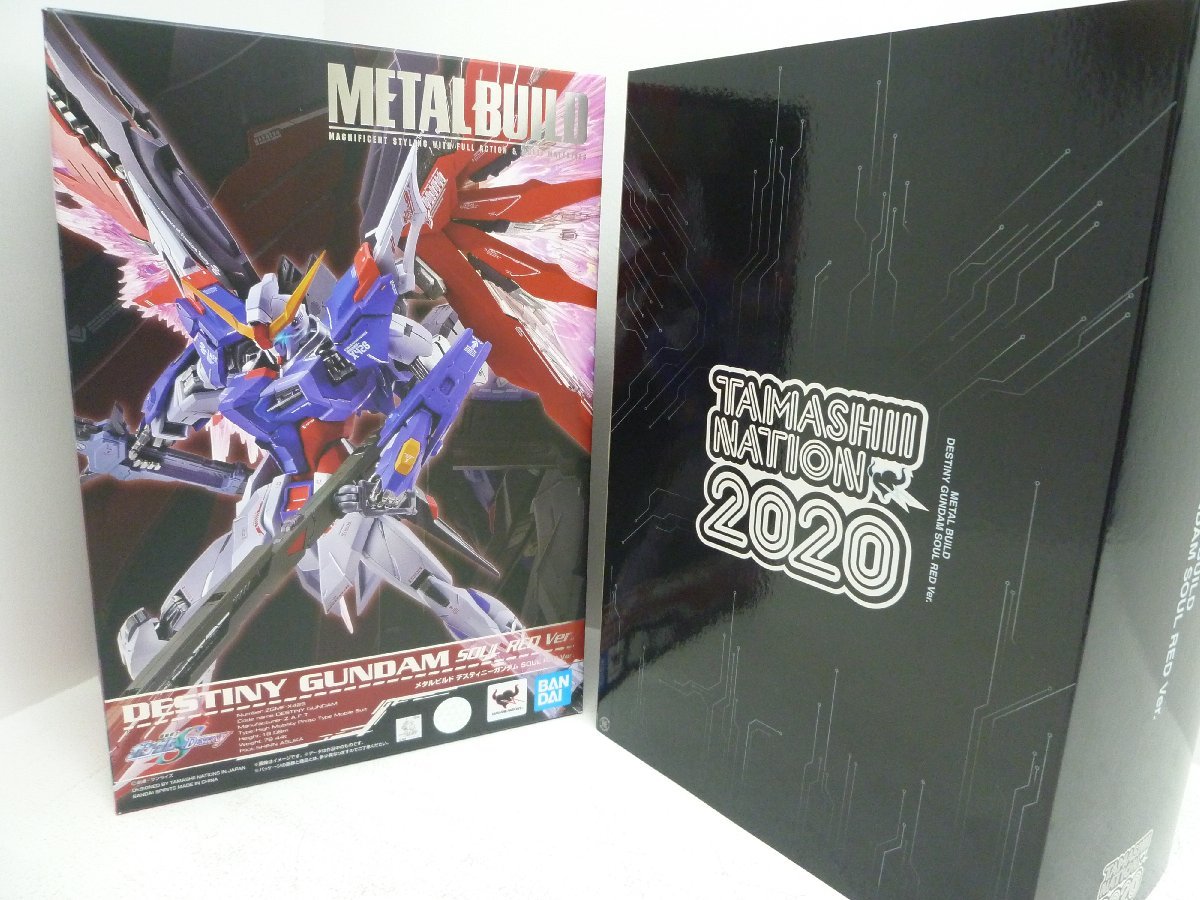 Yahoo!オークション -「metal build デスティニーガンダム soul red