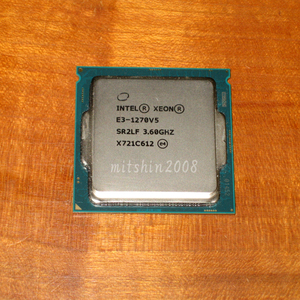 Intel Xeon E3-1270 v5 3.6GHz(TB:最大4.0GHz) LGA1151 Skylake 動作確認済 クリックポストなら送料185円 (E3-1270V5) [No.939]